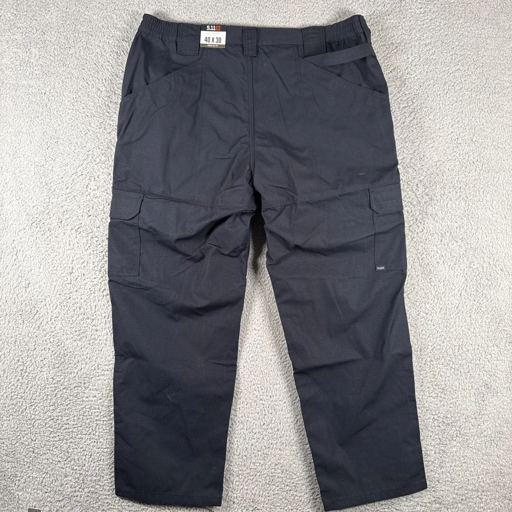 5.11 Tactical Taclite Pro Pants Mens 40x30 Dark Navy Cargo Relaxed Ripstop NEW